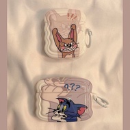 Cute Tom and Jerry pattern Cover For AirPods 1st/2nd Generation Earphone Cover Airpods pro Protective Case Airpods 3rd Generation Soft TPU Case