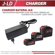 JLD Battery Charger for 88V 128V 188V Electric Tool Charger Adapter
