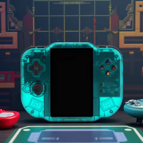 AMPOWN MagicX Mini Zero 40 Handheld Game Players Consoles 4.0 Inch IPS Touch Screen Portable Retro V