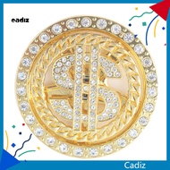 CADI Rotary Rhinestone Dollar Sign Spinner Stress Relief Key Pendant Phone Case Decor