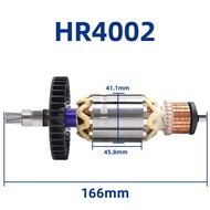 AC220-240V HR4002 untuk Makita Angker Rotor Stator Aksesori Tukul Penggantian Gegelung Beliung Elekt