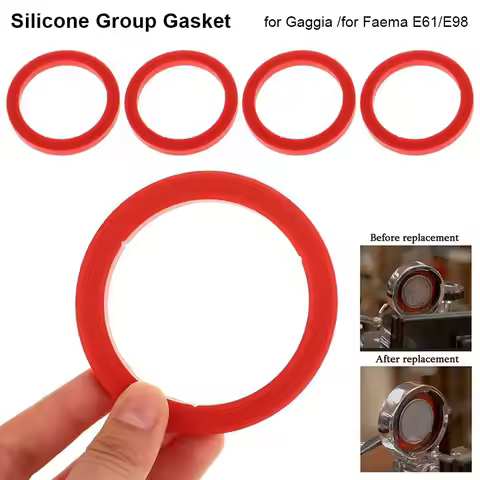 1Pcs Durable 8.0mm Silicone Group Gasket E61 Leakproof O-Ring Gasket Group Head Seal Kit Coffeeware