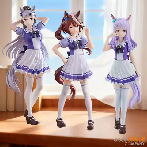 Good Smile POP UP PARADE Umamusume Tokai Teio School Uniform Ver. Mejiro McQueen School Uniform Ver.
