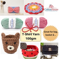 T-Shirt Yarn Polyester 90-100g Total Width 19mm Benang Kait Yarn Page02 TSP