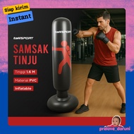 [PD] Vertical Punching Bag for Children Inflatable Punching Bag 120cm - Black