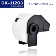 1 Roll Compatible FOR Brother Labels DK 11203 Standard Address Label Thermal paper 17*87mm DK-11203 