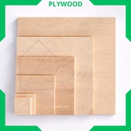 Lightwood Plywood square size 300mm, 400mm, 500mm, 600 with thickness 3mm ~ 18mm