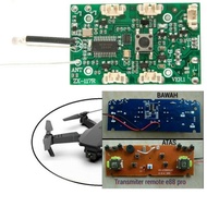Part Drone e88 pro new circuit board