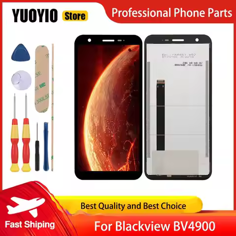 New Original Lcd Display Touch Screen Digitizer For Blackview BV4900 Pro BV5100 Pro LCD Screen Assem