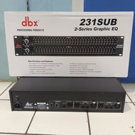 Equalizer DBX 231 Sub / DBX 231SUB Output sub Grade A