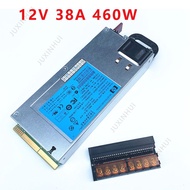 HP 12V 38A 460W server power supply 40A switch power supply LED aircraft model audio amplifier mute