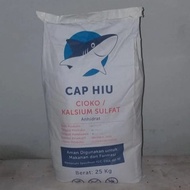 CIOKO KALSIUM SULFAT CAP HIU FOOD GRADE ••