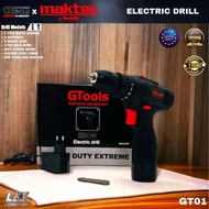 New COD Bor Cordless MAKTEC Mesin Bor Baterai Drill Tembok Sekrup GT01