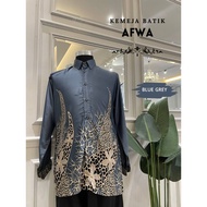 🔥NEW ARRIVAL🔥KEMEJA AFWA BATIK MALAYSIA,KEMEJA BATIK MALAYSIA CANTIK Valentino Silk Satin