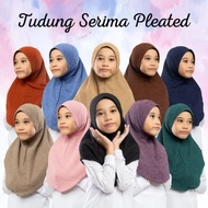 TUDUNG SERIMA KANAK KANAK PLEATED EASY PEASY