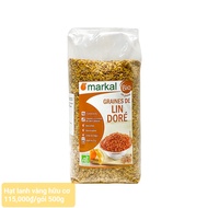 Markal Organic Brown/Yellow Flaxseed 500g (Linseed / Flaxseed)