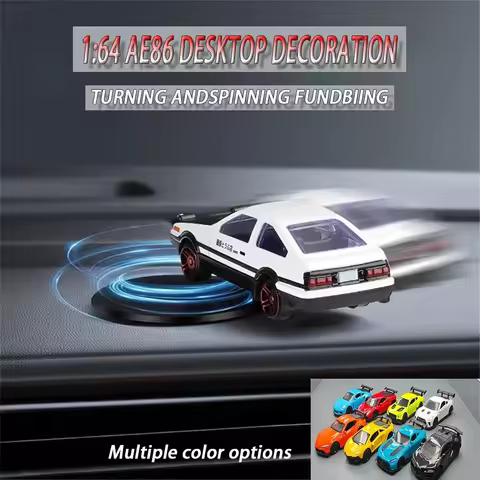 Sports Car Drift Rotating Ornaments Auto Dashboard Turning Racing Model Deco Car individuality Cente