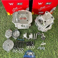 ฝาRGตัวใหม่ ฝา125/4v ขนาดวาล์ว21/18 22/19 24/21 25/22 ได้อุปกรณ์ครบตามภาพ ใส่หลักเดิม125ได้เลย เวฟ12