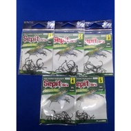 MATA UDANG SEPIT BIRU 4906/MATA KAIL/FISHING HOOKS/PELBAGAI SAIZ MATA KAIL/ASSORTED HOOKS SIZE/SANTEC FISHING HOOKS