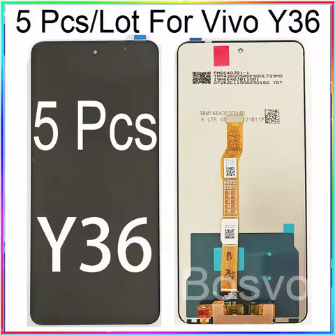 WholeSale 5 Pieces/Lot For Vivo Y36 LCD Screen Display With Touch Assembly Y27 4G 5G
