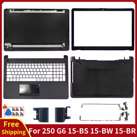 New For 15-BS 15G-BR 15-BW 15Z-BW 250 G6 255 G6 TPN-C129/C130 Laptop LCD Back Cover/Front Bezel/Palm
