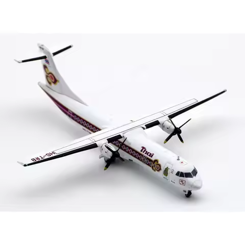 LH4240 Alloy Collectible Plane Gift JC Wings 1:400 Thai Airways "StarAlliance" ATR72-200 Diecast Air