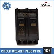 GE Circuit Breaker Plug In 2 Pole TQC - 100A Amps Amperes Panel Box Panel Board Plug-In General Elec
