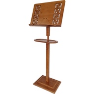 Guzheng Music Stand Lifting Chinese Professional Household Solid Bamboo Wooden Violin Temple Sutra S