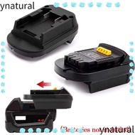 YNATURAL Battery Converter Adapter, PC Professional Lithium Battery Converter,  Portable 18V 20V Dur