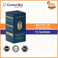 [Generika Drugstore] MASTER-URI Misai Kucing Herbal Tea 15 Sachets Uric Acid Gout Relief Kidney Care