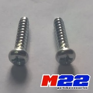 Outer mica bolts 40620 stop lamp rear brake light Yamaha Vega R New 110 F1ZR (2pcs)