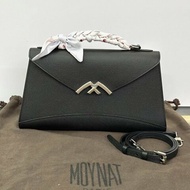✨️MOYNAT 黑銀gabrielle clutch手提肩背包27*15*5 99新配件塵袋