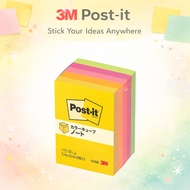3M Post-it Super Value Cube Notes 75x50mm 450 Sheets Neon Colors