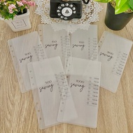 Laminate Reusable 6pcs Savings Rm2850 A6 Cash Envelope @ Simple