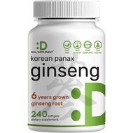 Welcome to Buy Supplements: Korean Red Ginseng Root Extract, 240 Soft Capsules OC81