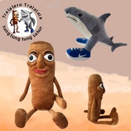 Tung Tung Tung Sahur Funny tung tung Sahur & Tralalero Tralalala Doll 47cm Cute Cartoon Animated Cha