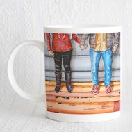 Head Over Heels Painting Ceramic Mug