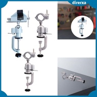 [Direrxa] Swivel Bench Vise Table Vise Clamping Holder Portable Sturdy Rotate 360 Degree Fixed Tool Work Clamp on Vise for Metalworking