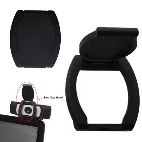 Black Privacy Sticker Shutter Lens Cap Hood Protective Cover for Logitech HD Pro Webcam C920 C922 C9