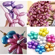 100pcs (pack) Chrome Long Balloons 260q