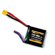 可順豐｜全新 FMS 7.4v 900mah 25C LiPo｜鋰電池｜XT30插頭