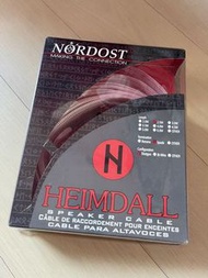Nordost Heimdall speaker cables 2.5M spade to spade