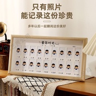 儿童成长记录相框周岁纪念相框一岁十八岁相框证件照相框摆台Children's Growth Record Photo Frame One Year Old Commemorative Photo Fr