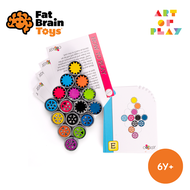 Coggy - ของเล่น brainteaser ที่สามารถหมุน พลิก คลิก และเปลี่ยนรูปทรงได้จาก Fat Brain Toys เหมาะสำหรั