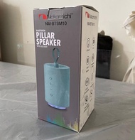 Brand New Nakamichi Bluetooth Pillar Speaker with LED Light AUX MicroSD. Local SG Stock and warranty