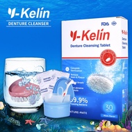 Y-Kelin Denture Cleanser 30 Tabs denture cleansing tablet denture tablet