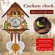 Cuckoo Wall Clock Alarm Clock Classic Cuckoo Bird Wall Clock with Roman Numerals