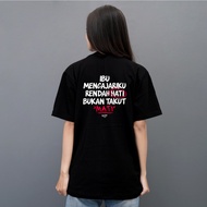 Kepstore Official - Mother of Teaching, Low Heart - Unisex 24s Combed Cotton Word T-Shirt