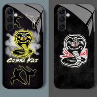 Cobra Kai 09 Glass Phone Case For Samsung Galaxy A55 A54 A35 A36 A14 A53 A15 A34 A25 A06 A05 A05S A3