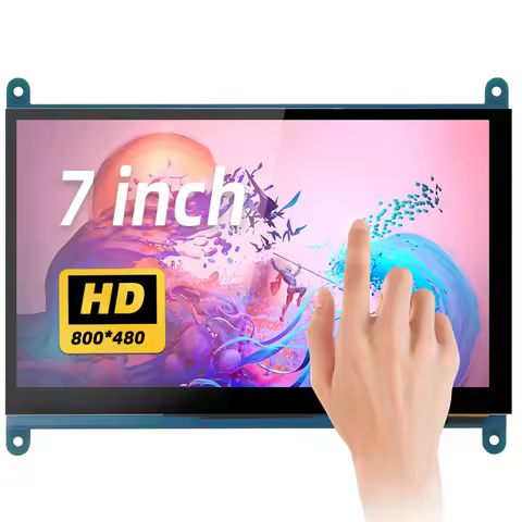 iPistBit 1024x600 Resolution 5-points Touch Capacitive Touch Screen 7 Inch IPS TFT LCD Display for R